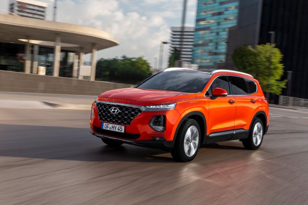 Hyundai Santa Fe. Июль 2018 источник Медиацентр Hyundai